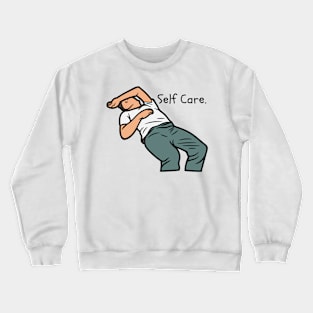 Self Care with Sleep Crewneck Sweatshirt